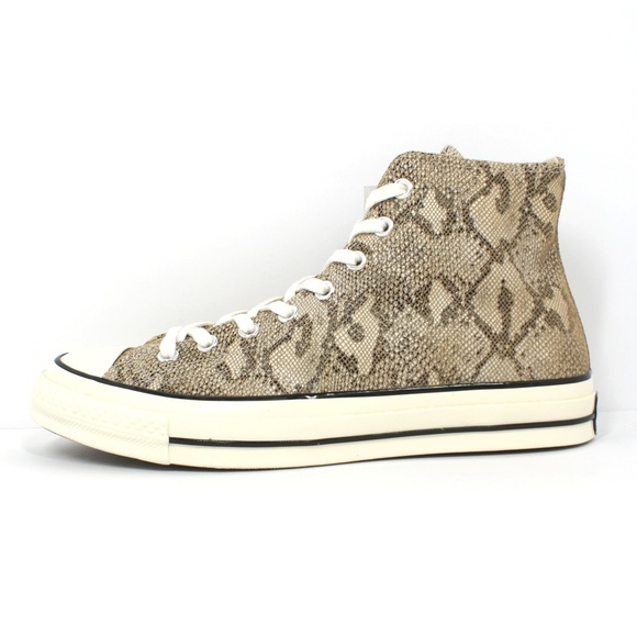 snakeskin converse high tops